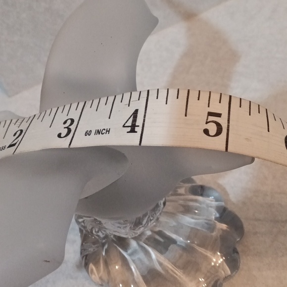 Frosted Glass Bird Figurine - Picture 6 of 6